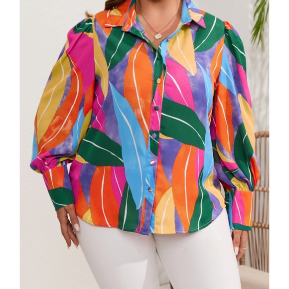 Hojas de palma (Curvy) - Picture 3 of 5